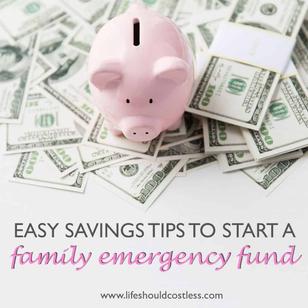 How to build an emergency savings fund